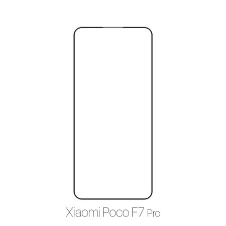 FixPremium FullCover Glass - Gehärtetes Glas für Xiaomi Poco F7 Pro