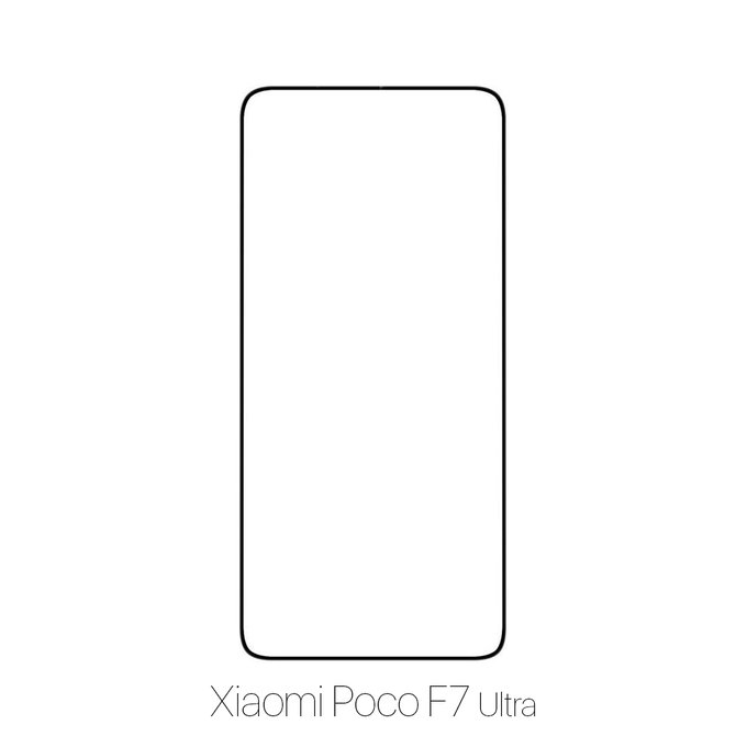 FixPremium FullCover Glass - Gehärtetes Glas für Xiaomi Poco F7 Ultra