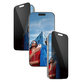 UWF 2-Way Privacy Panzerglas mit Applikator für iPhone 17 Pro, Schwarz, PanzerGlass
