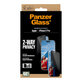 UWF 2-Way Privacy Panzerglas mit Applikator für iPhone 17 Pro, Schwarz, PanzerGlass