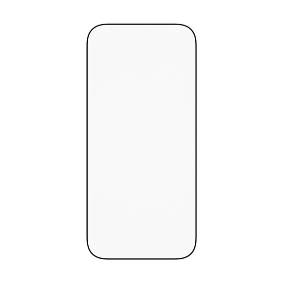 UWF Panzerglas mit Applikator für iPhone 17/16 Pro, Schwarz, PanzerGlass