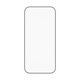 PanzerGlass - UWF Tempered Glass mit Applikator für iPhone 17/16 Pro, Schwarz