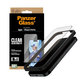 UWF Panzerglas mit Applikator für iPhone 17/16 Pro, Schwarz, PanzerGlass