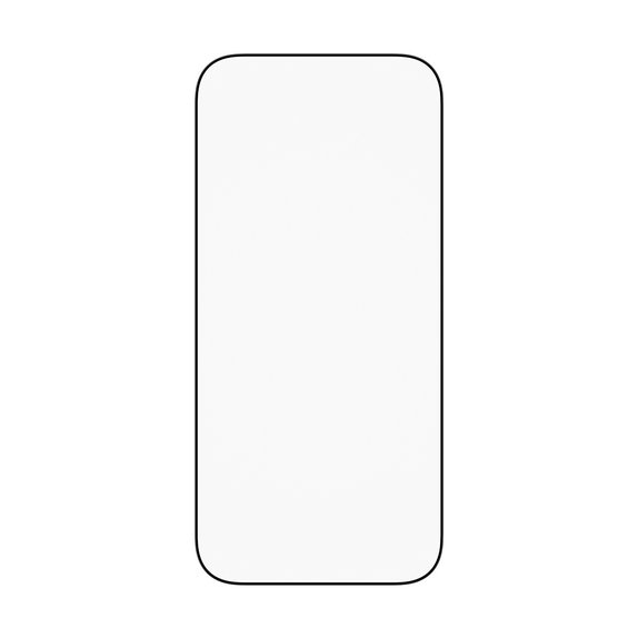 UWF Panzerglas mit Applikator für iPhone 17/16 Pro, Schwarz, PanzerGlass