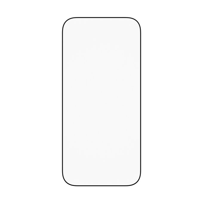 UWF Panzerglas mit Applikator für iPhone 17/16 Pro, Schwarz, PanzerGlass