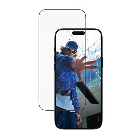 PanzerGlass - UWF Tempered Glass mit Applikator für iPhone 17 Pro Max, Schwarz