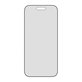 Schutzglas UWF 2-Way Privacy mit Applikator für iPhone 17 Air, Schwarz, PanzerGlass