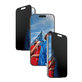 UWF 2-Way Privacy Panzerglas mit Fastfit für iPhone 17/16 Pro, Schwarz, PanzerGlass