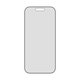 PanzerGlass - UWF 2-Way Privacy Tempered Glass mit Applikator für iPhone 17/16 Pro, Schwarz