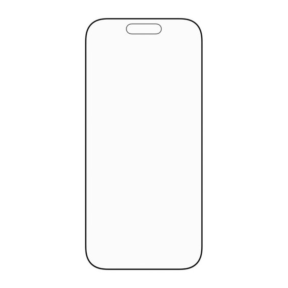 Schutzglas UWF Stealth mit Fastfit für iPhone 17/16 Pro, Schwarz, PanzerGlass