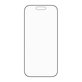 Schutzglas UWF Stealth mit Fastfit für iPhone 17/16 Pro, Schwarz, PanzerGlass