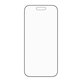 Schutzglas UWF Stealth mit Fastfit für iPhone 17 Air, Schwarz, PanzerGlass