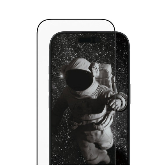 UWF Ceramic II Panzerglas mit Fastfit für iPhone 17/16 Pro, Schwarz, PanzerGlass