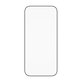 UWF Panzerglas mit Fastfit für iPhone 17/16 Pro, Schwarz, PanzerGlass