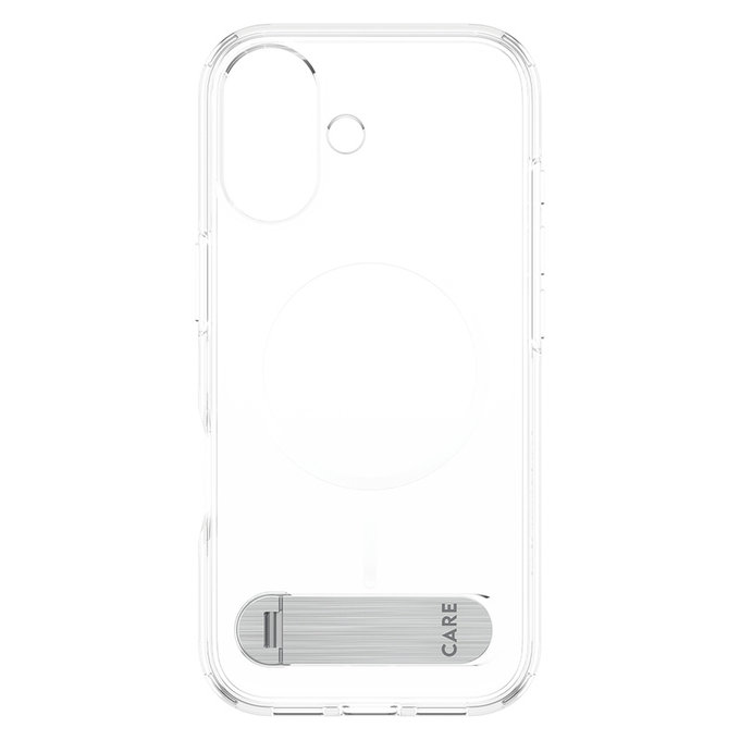 Hülle Kickstand für iPhone 17, Transparent, PanzerGlass
