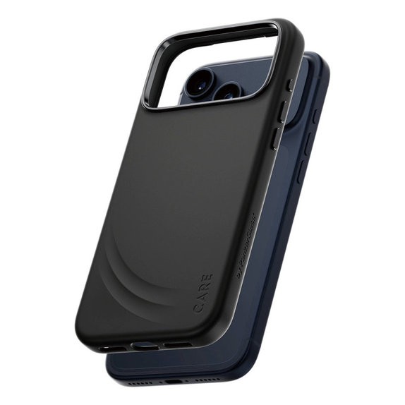 Hülle FLOW mit MagSafe für iPhone 17 Pro Max, schwarz, PanzerGlass