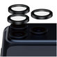 Hoops Ceramic II Kameraobjektivschutz für iPhone 17 Pro Max/17 Pro/16 Pro Max/16 Pro, Schwarz, PanzerGlass