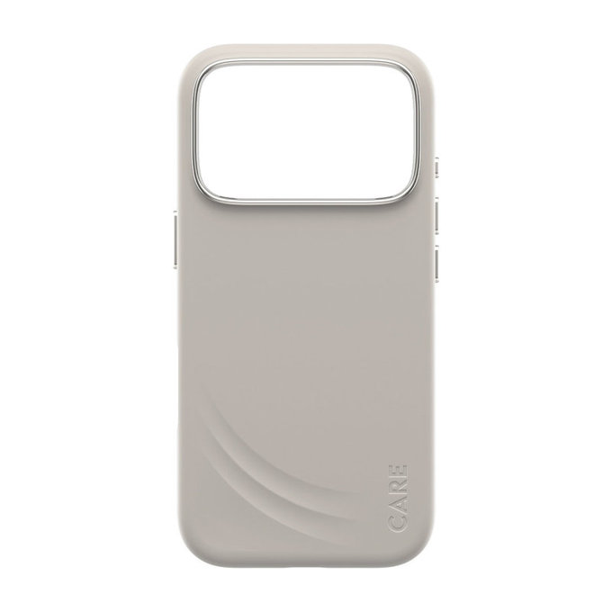 FLOW Hülle mit MagSafe für iPhone 17 Pro, Vanilla, CARE