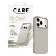 FLOW Hülle mit MagSafe für iPhone 17 Pro, Vanilla, CARE