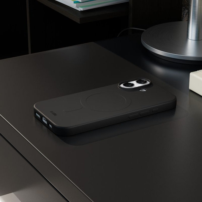 SBS - Instinct Mag Case kompatibel mit MagSafe für iPhone 17, Schwarz