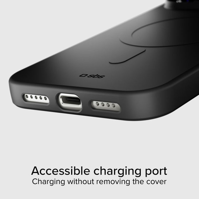 SBS - Instinct Mag Case kompatibel mit MagSafe für iPhone 17, Pink