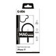 SBS - Mag Frame Case kompatibel mit MagSafe für iPhone 17, Schwarz
