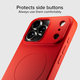 SBS - Instinct Mag Case kompatibel mit MagSafe für iPhone 17 Pro, rot