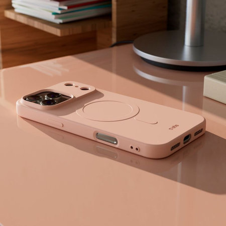 SBS - Instinct Mag Case kompatibel mit MagSafe für iPhone 17 Pro Max, rosa