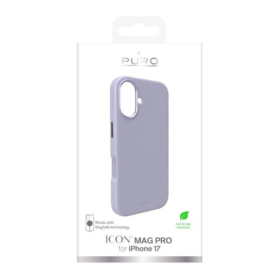 PURO - ICON MAG PRO Case mit MagSafe für iPhone 17, Pink