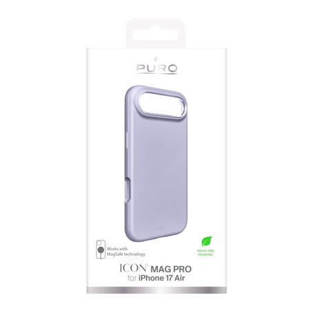 PURO - ICON MAG PRO Case mit MagSafe für iPhone 17 Air, Pink
