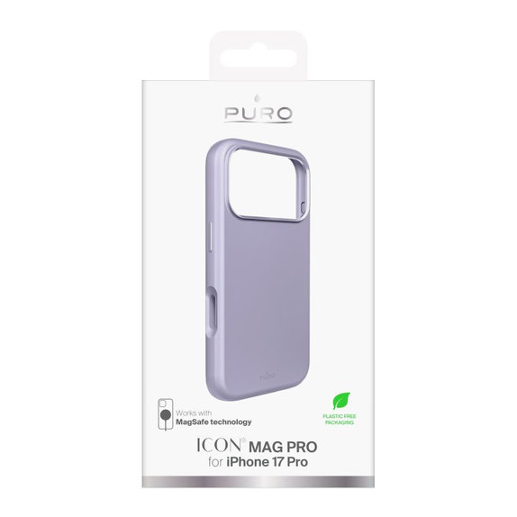 PURO - ICON MAG PRO Case mit MagSafe für iPhone 17 Pro, Pink