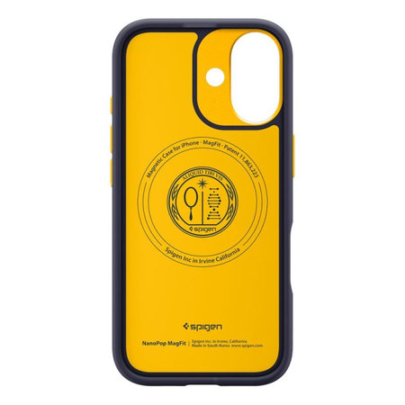 Spigen - Nano Pop Case mit MagSafe für iPhone 17, Blueberry Navy