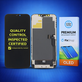 Display Soft OLED für iPhone 12 Pro Max, Touchscreen-Glas mit Rahmen, DIAGNOSTIC