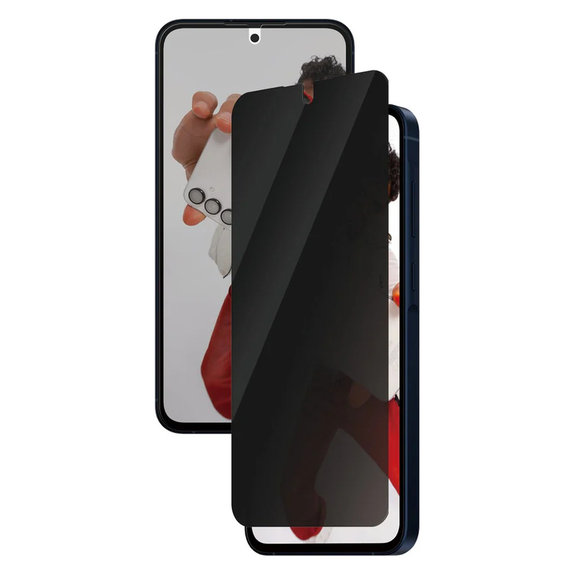 Panzerglas UWF Privacy für Samsung Galaxy A56 5G, Schwarz, SAFE by PanzerGlass