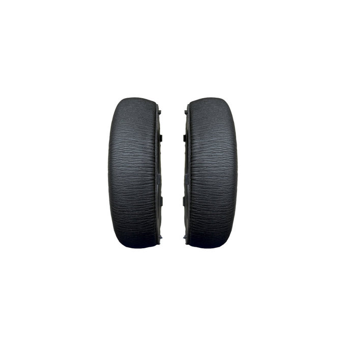 Ersatz-Ohrpolster für AKG Y600NC, Memory-Schaumstoff + PU-Leder, Schwarz, 1 Paar