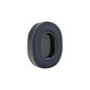Ersatz-Ohrpolster für Audio-Technica ATH-M50, Schaumstoff + Leder, Schwarz, Kühlgel, 1 Paar