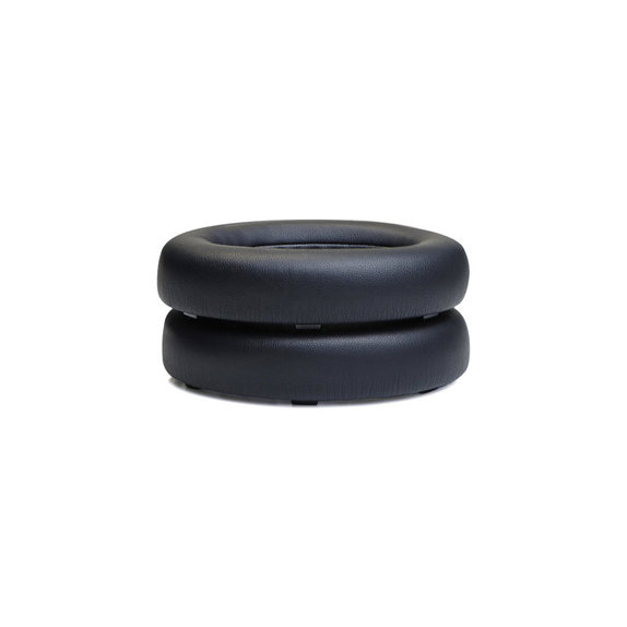 Ersatz-Ohrpolster für Bose QC Ultra, Memory-Schaumstoff + PU-Leder, Schwarz, 1 Paar