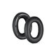 Ersatz-Ohrpolster für Bowers & Wilkins PX7, Memory-Schaumstoff + PU-Leder, Schwarz, 1 Paar