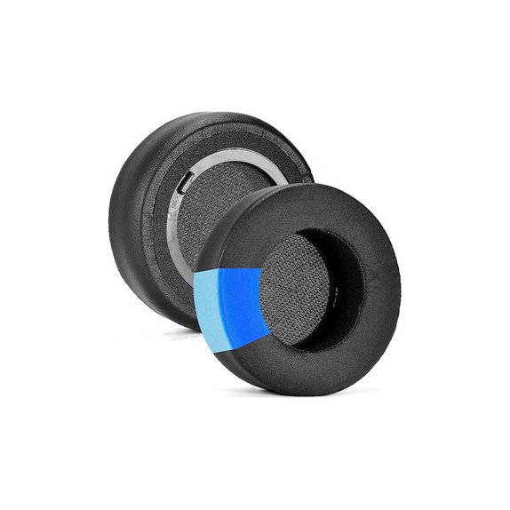 Ersatz-Ohrpolster für Corsair Virtuoso RGB, Memory-Schaumstoff + Textil, Schwarz, Kühlgel, 1 Paar