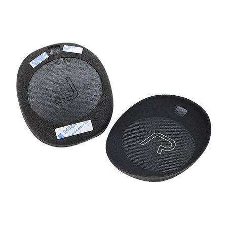 Ersatz-Ohrpolster für Edifier W860NB Pro, WH950NB, Memory-Schaumstoff + Leder, Schwarz, 1 Paar