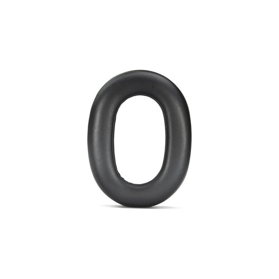 Ersatz-Ohrpolster für Jabra Evolve2 85 UC/MS, Memory-Schaumstoff + Leder, Schwarz, 1 Paar