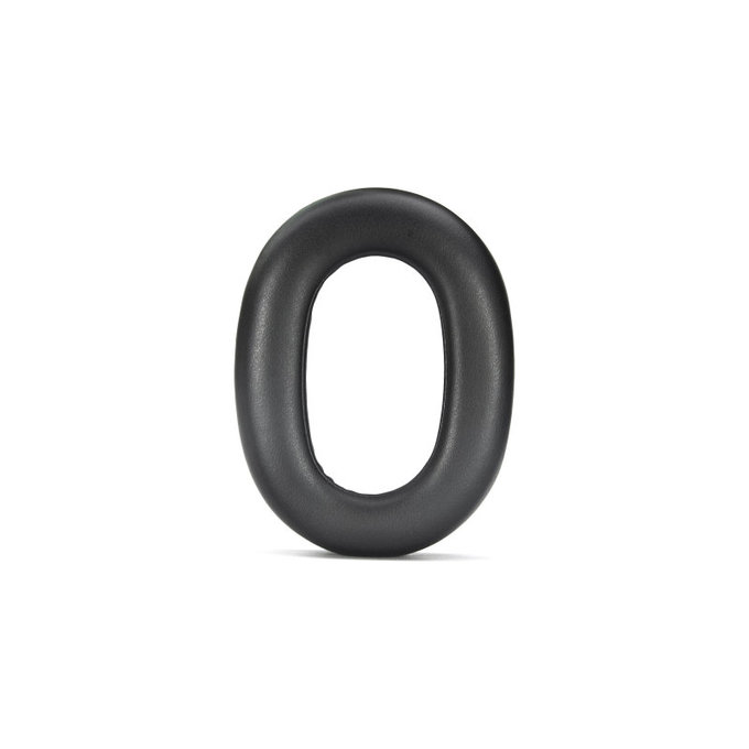 Ersatz-Ohrpolster für Jabra Evolve2 85 UC/MS, Memory-Schaumstoff + Leder, Schwarz, 1 Paar