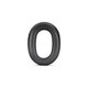Ersatz-Ohrpolster für Jabra Evolve2 85 UC/MS, Memory-Schaumstoff + Leder, Schwarz, 1 Paar