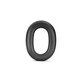 Ersatz-Ohrpolster für Jabra Evolve2 85 UC/MS, Memory-Schaumstoff + Leder, Schwarz, 1 Paar