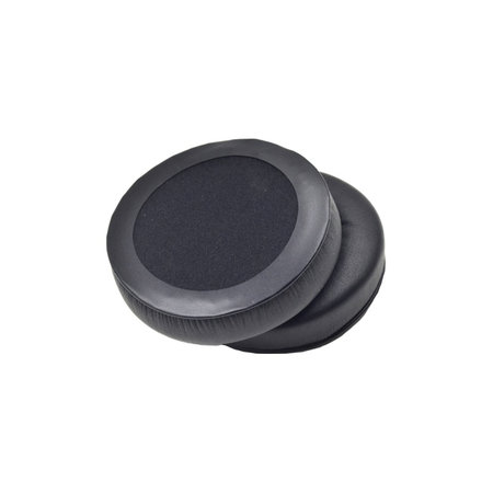 Ersatz-Ohrpolster für JBL Synchros E50BT, Memory-Schaumstoff + PU-Leder, Schwarz, 1 Paar