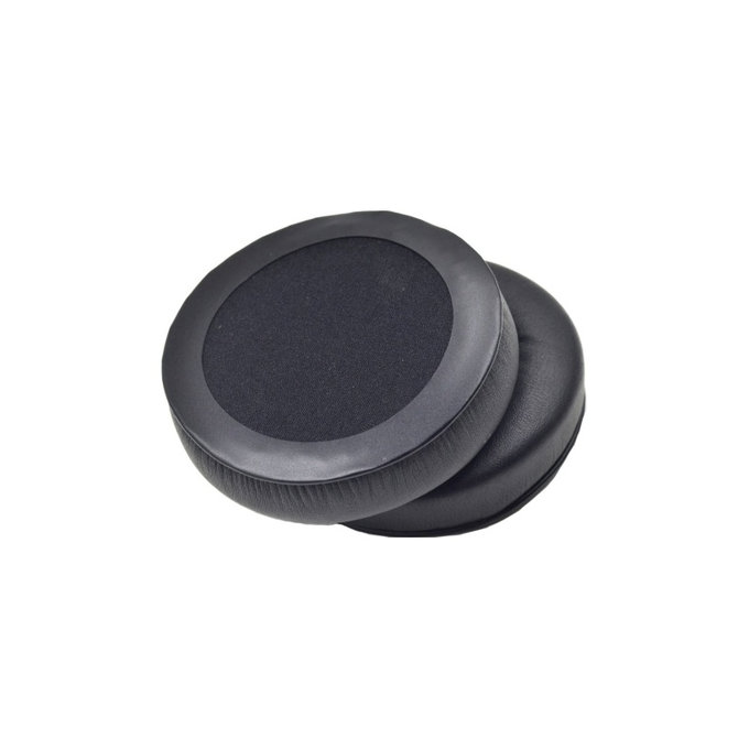 Ersatz-Ohrpolster für JBL Synchros E50BT, Memory-Schaumstoff + PU-Leder, Schwarz, 1 Paar