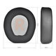 Ersatz-Ohrpolster für JBL Quantum Q800, Memory-Schaumstoff, Schwarz, Kühlgel, 1 Paar