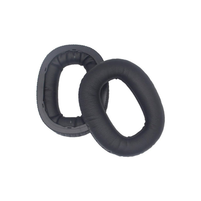 Ersatz-Ohrpolster für Marshall Monitor II, Memory-Schaumstoff + PU-Leder, Schwarz, 1 Paar