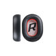 Ersatz-Ohrpolster für Plantronics BackBeat Pro 2, Voyager 8200 UC, PU-Leder, Schwarz, 1 Paar