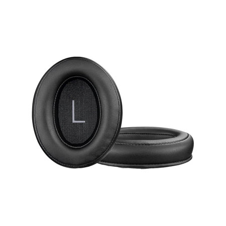 Ersatz-Ohrpolster für Sennheiser Momentum 3.0, Memory-Schaumstoff + Leder, Schwarz, 1 Paar